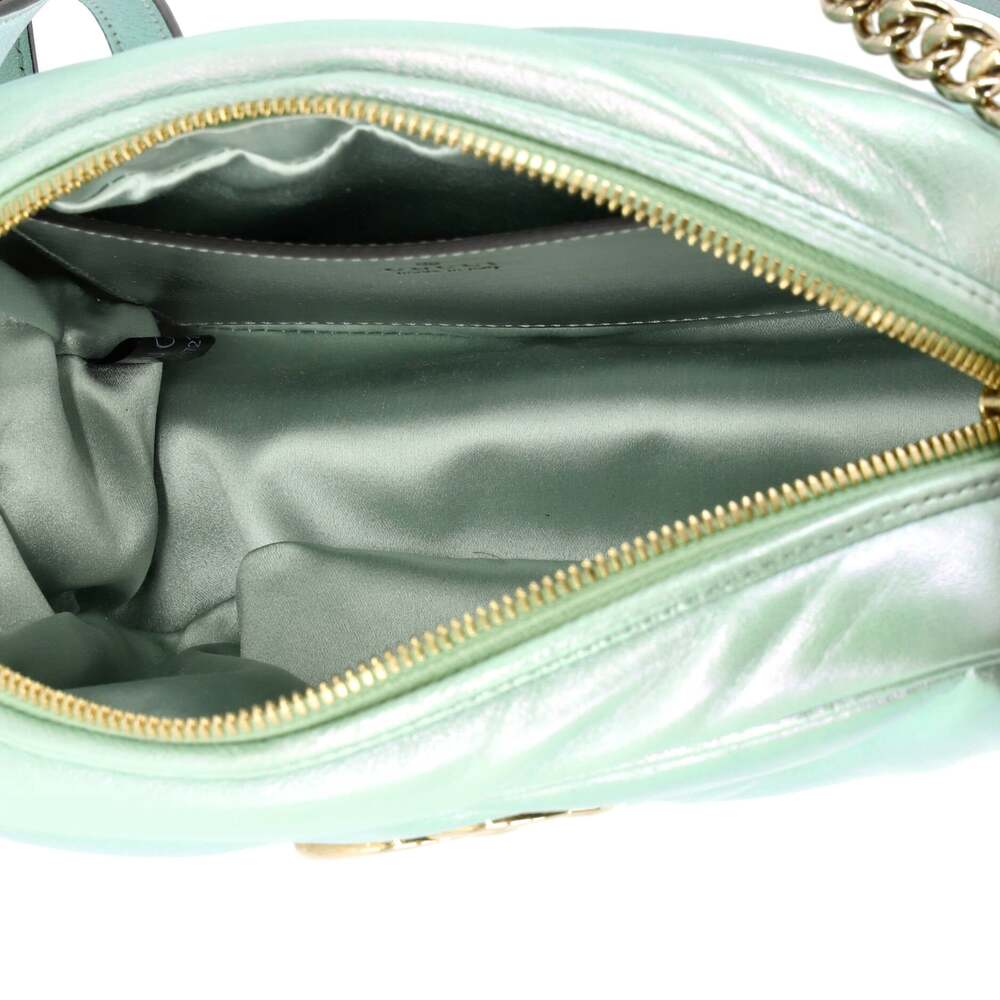 Gucci Gg Marmont Shoulder Bag Chevron #234700G19B - Picture 5 of 6